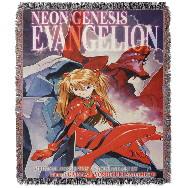 Tsundere Pilot Unit-02 Woven Tapestry