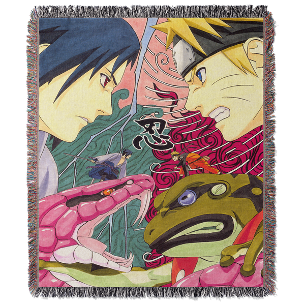 Fated Rivals Woven Tapestry